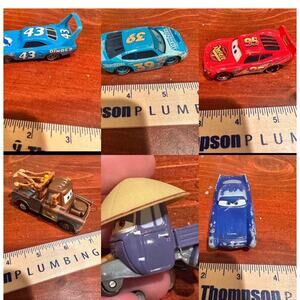 Lot of 6cars from the Disney Cars Movies Franchise